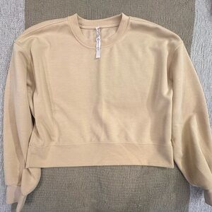Lululemon softstreme oversized cropped crewneck